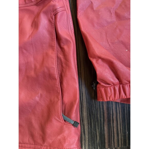 Helly Hansen Interface Polyurethane Jacket Rain Coat Red Size L Waterproof - Picture 4 of 11